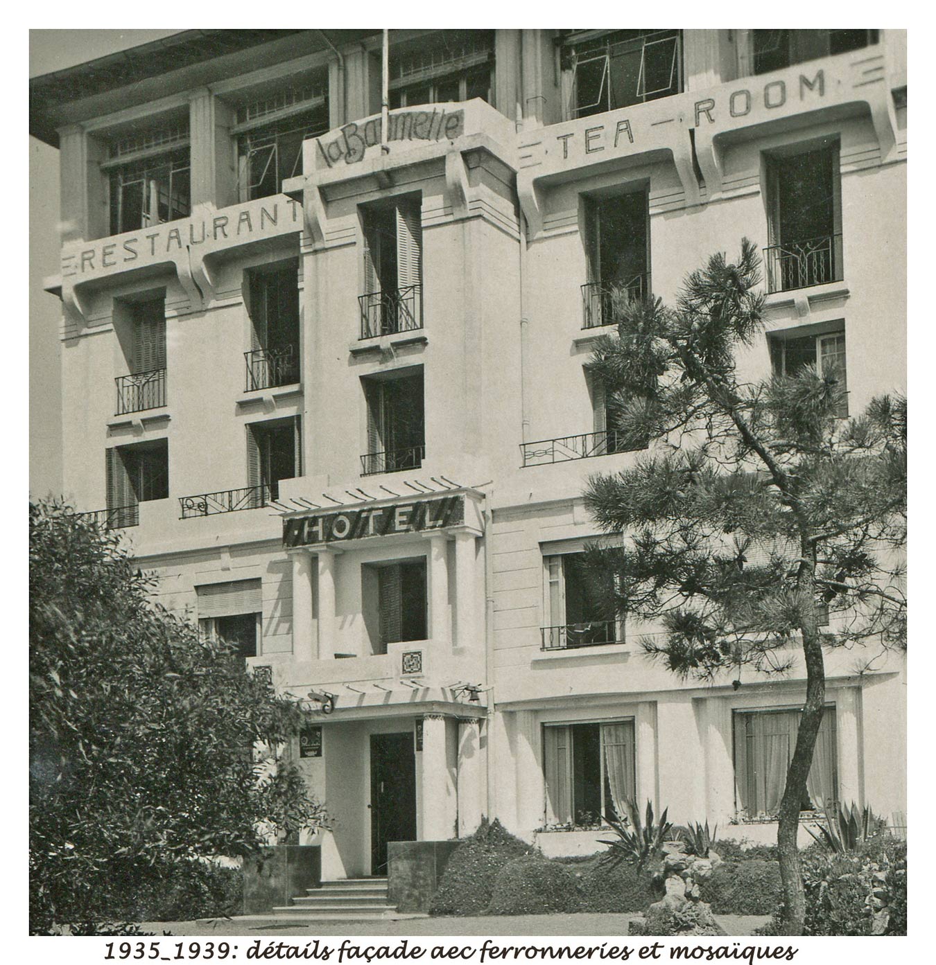 1935 détails Façade