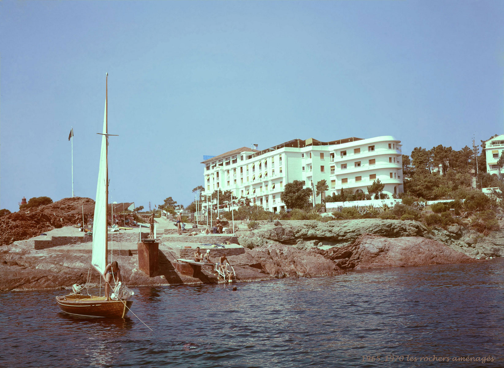 1965-1970 Les rochers amnags