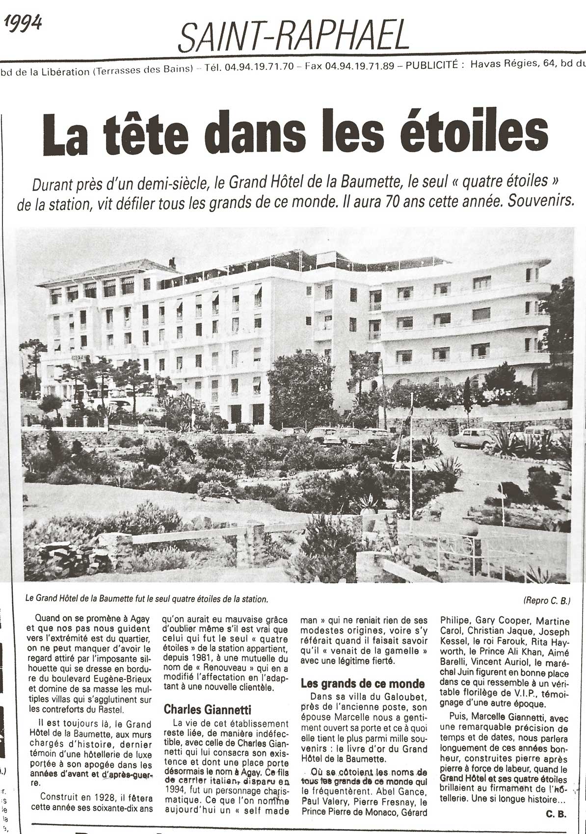 1994 Article Nice-matin